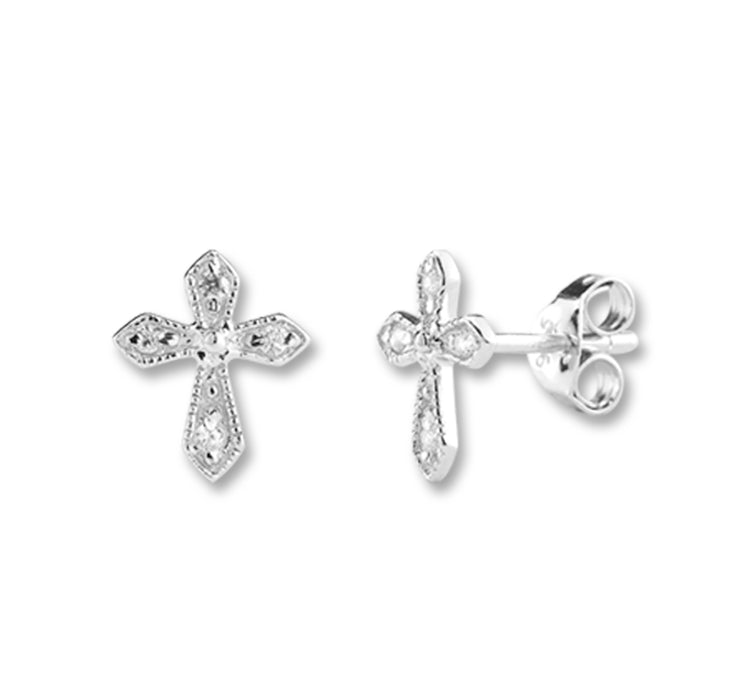 Sterling Cubic Zirconia Earrings - ER1706