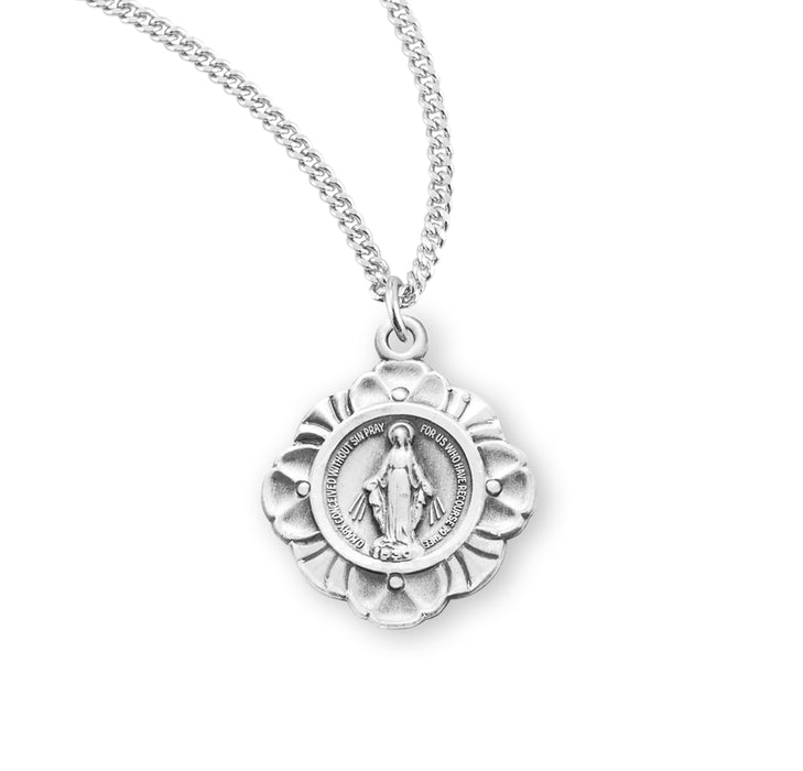 Sterling Silver Miraculous Medal - S112018