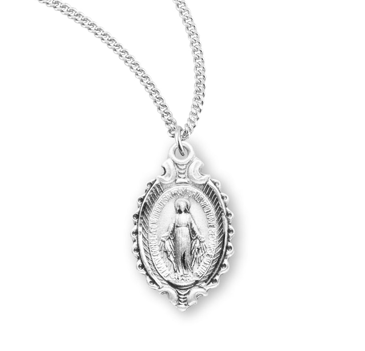 Sterling Silver Miraculous Medal - S114818