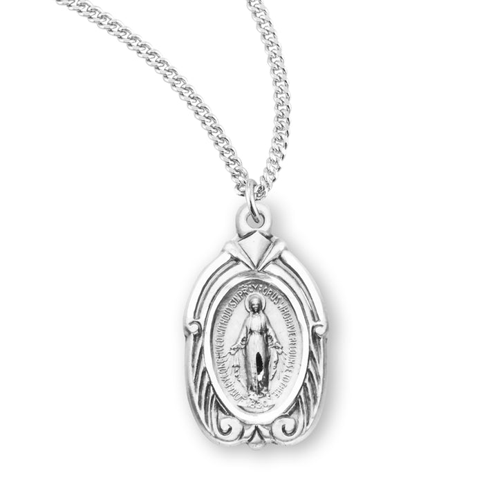 Sterling Silver Miraculous Medal - S115318