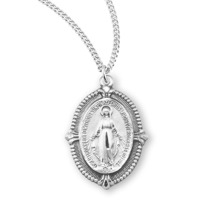 Sterling Silver Miraculous Medal - S115518