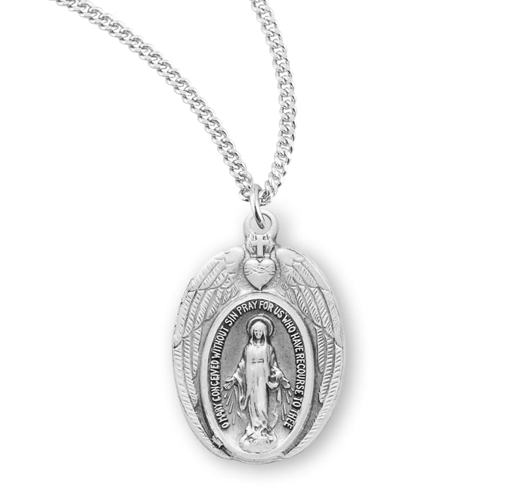 Sterling Silver Miraculous Medal - S117518