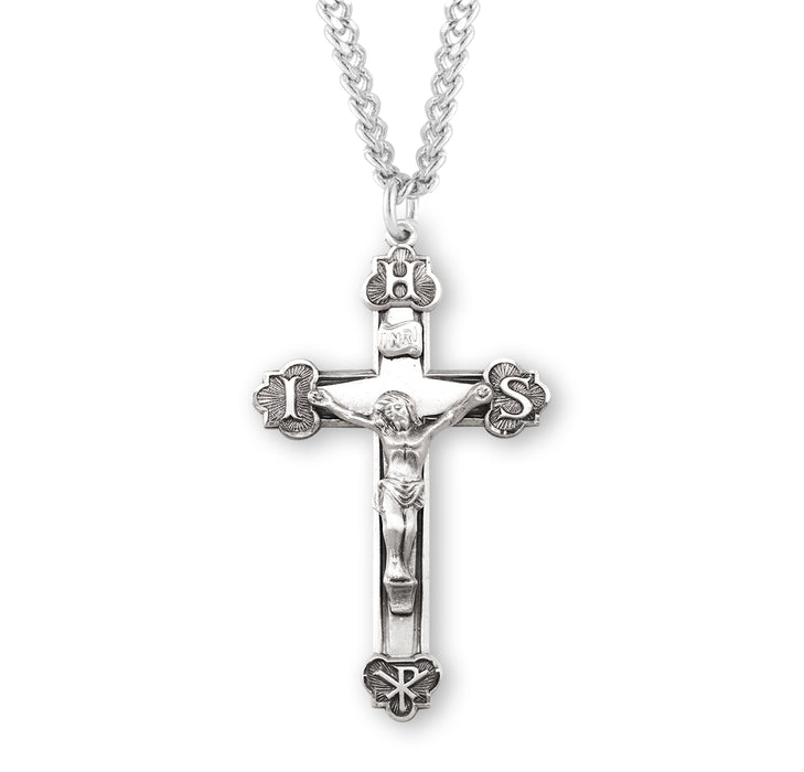 Sterling Silver IHS Crucifix - S15124