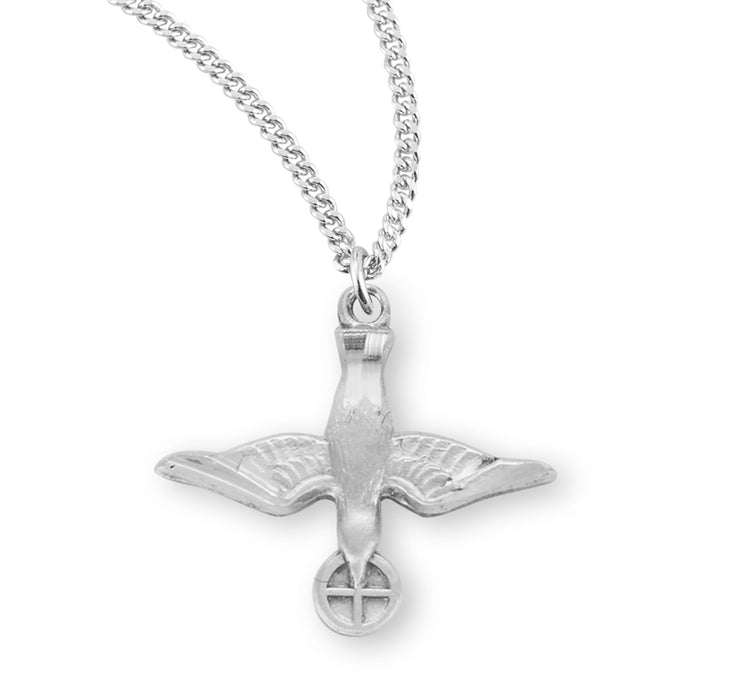 Holy Spirit Sterling Silver Medal - S152218