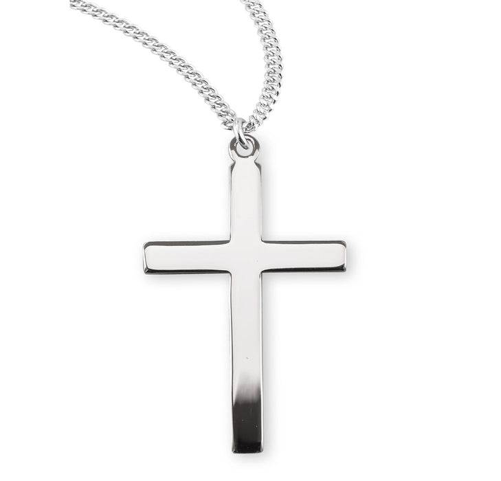 Sterling Silver Plain Cross - S173120