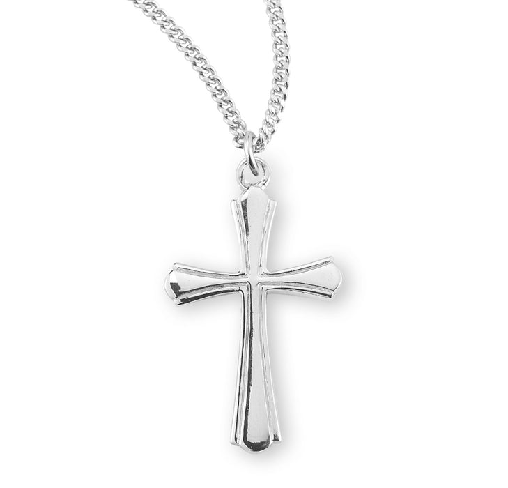 Sterling Silver Plain Cross - S173218