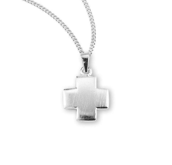 Small Sterling Silver Cross - S176118