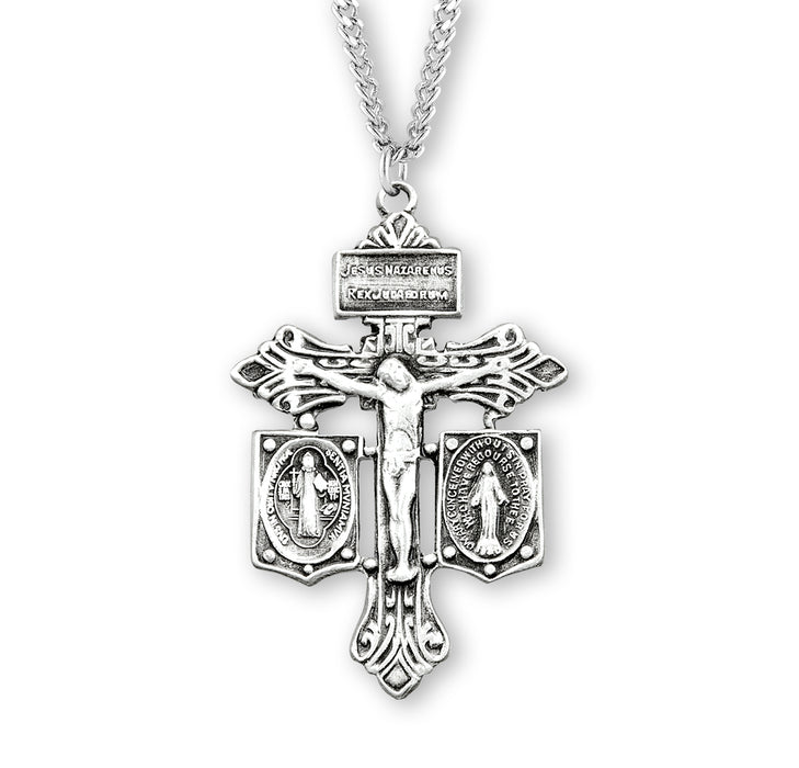 Sterling Silver "Pardon" Crucifix - S188324