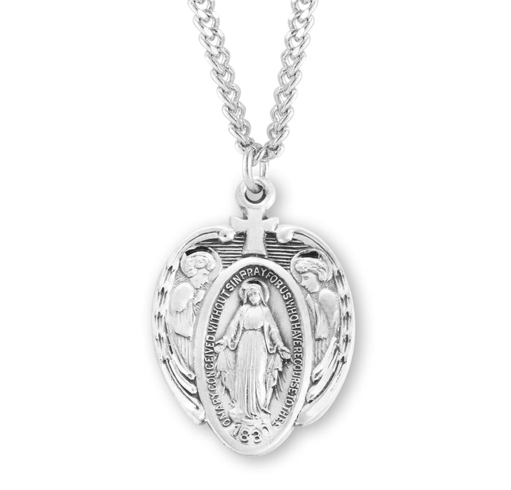 Sterling Silver Miraculous Medal - S217724