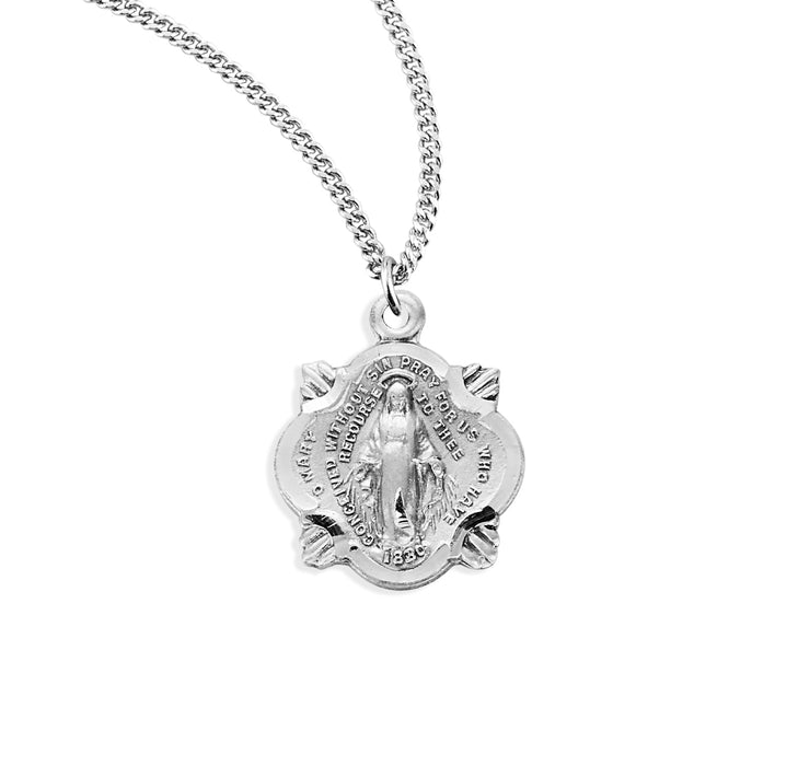 Sterling Silver Miraculous Medal - S318418