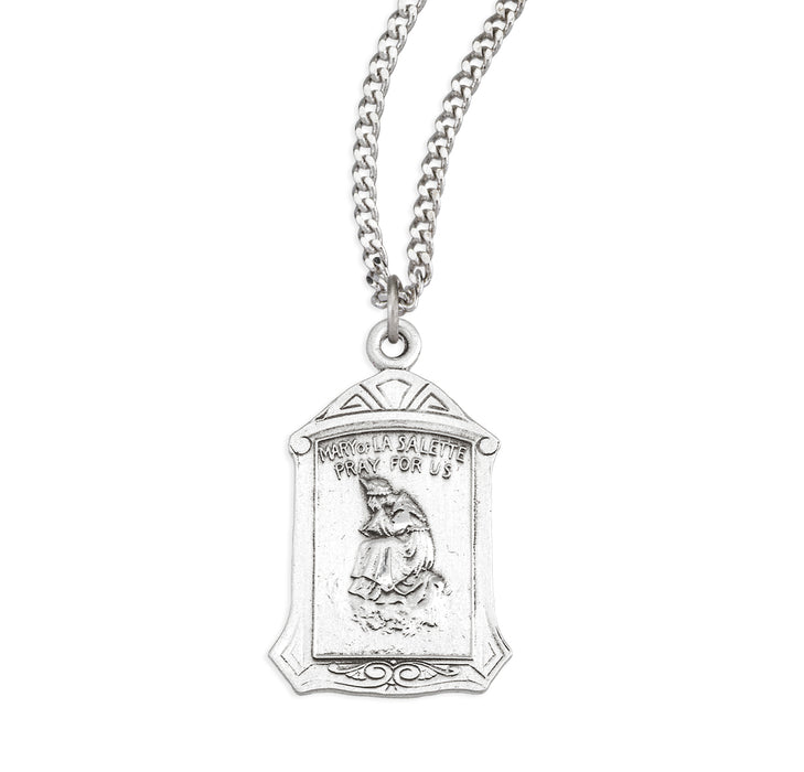 Sterling SIlver OL of LaSalette Medal - S350918