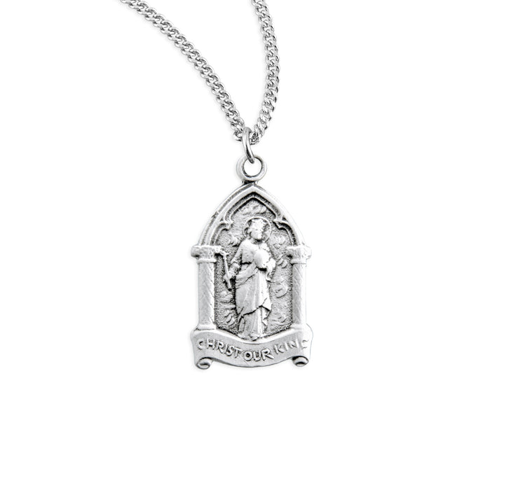 Christ Our King Sterling Silver Medal - S364118