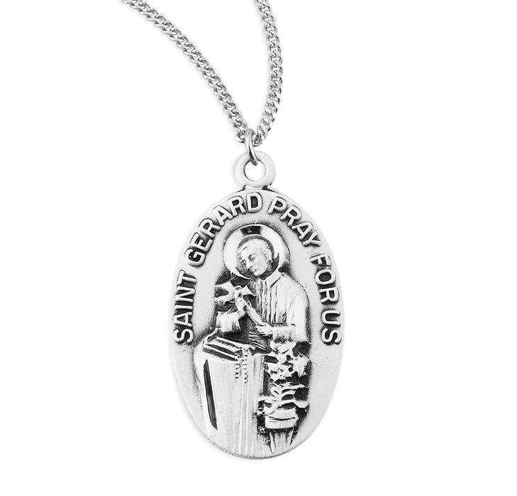 Sterling Silver St. Gerard Medal - S369220