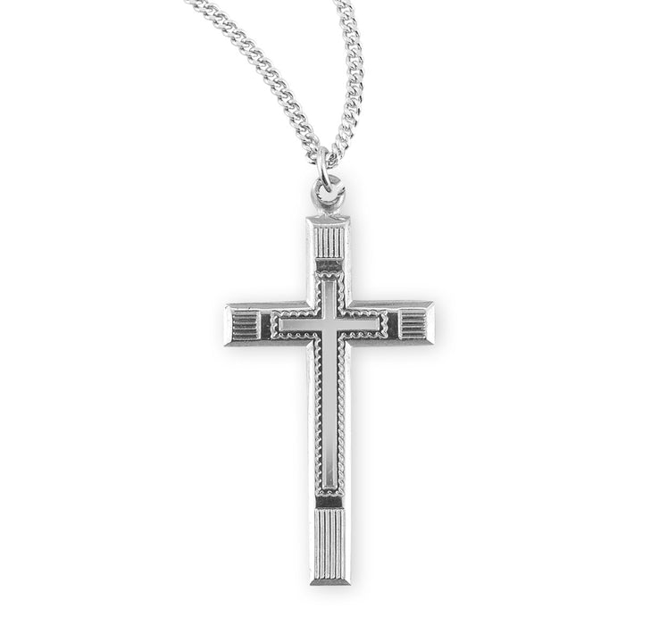 Sterling Silver Cross - S370618