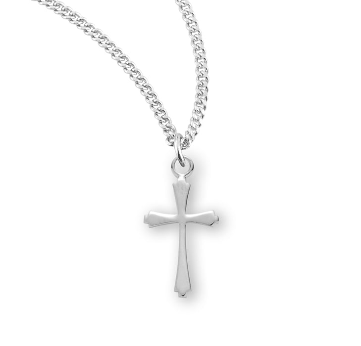 Sterling Silver Taper End Cross - S371218