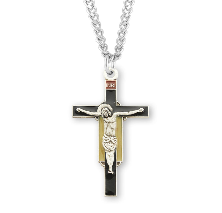 Sterling Silver Giotto Renaissance Crucifix - S389220