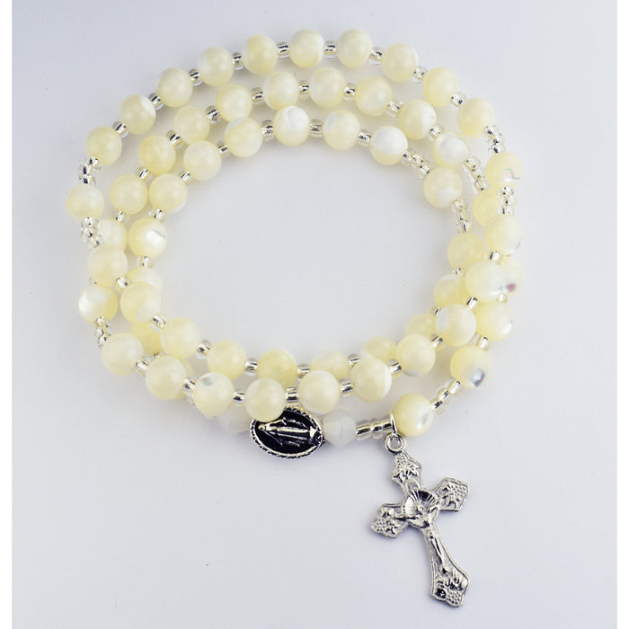 Mother of Pearl Twistable Bracelet - BR647C